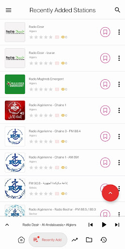 Algeria Radio Stations Screen 2