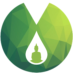 Icon image Water drops on a lotus leaf