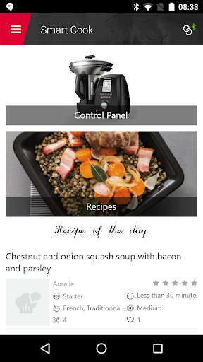 Android application Smart Cook - Thomson screenshort