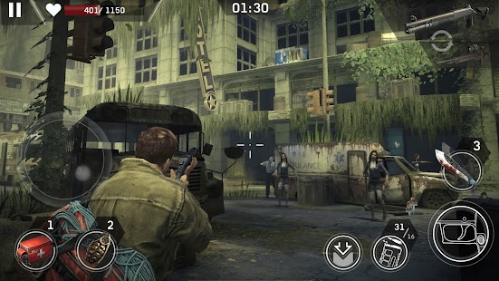 Left to Survive: Zombie Spiele Tangkapan layar