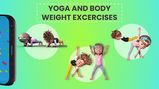 Screenshot of Fitness for Kids: Kids Workout