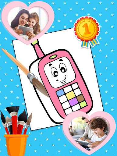 Screenshot of Kids Coloring Pages 1