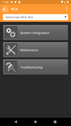 Android application Renishaw NC4 screenshort
