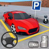 Modern Car Parking Simulator : Car Stunt Driving icon