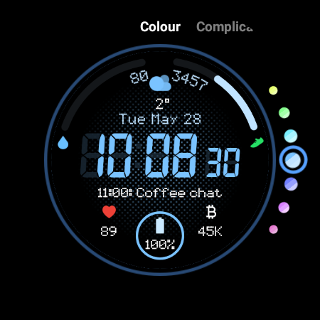 Digit Dot - Wear OS Watch Face screenshot 4