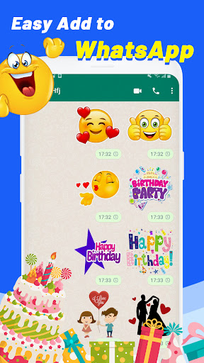 Android application Happy Birthday & Rose GIF screenshort