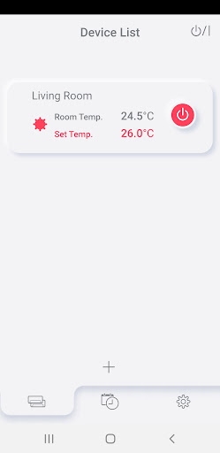 Android application AIRSTAGE Mobile screenshort
