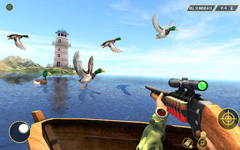Duck hunting FPS Shooting Game 1.04 APK screenshots 3