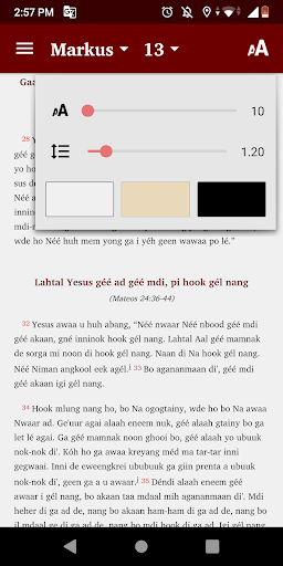 Klon Bible App Screen 3