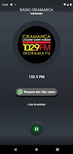 Cikamanca Indramayu 102.9 FM 1