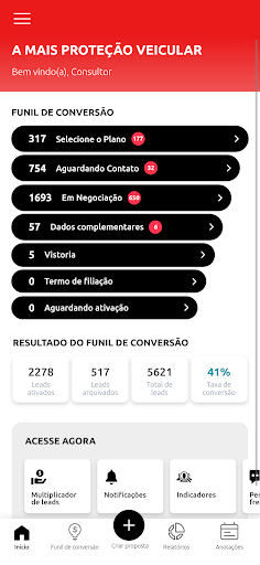 Android application A Mais screenshort