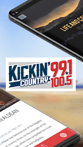 Kickin Country 99.1/100.5 Screen 2