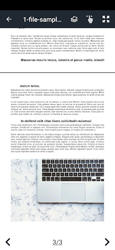 ODT Document Reader Screen 2