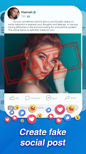 Fake Social Post - Prank app