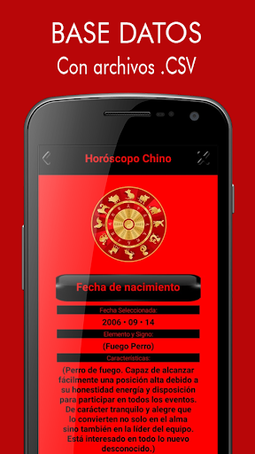 AppInventor Horóscopo Chino Screen 3