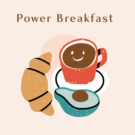 Power Breakfast Theme +HOME logo