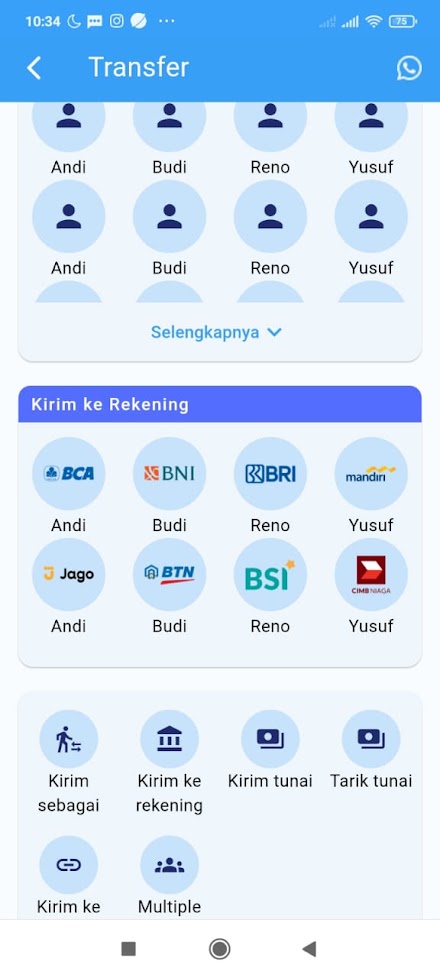 bdPay Remittance Screen 2