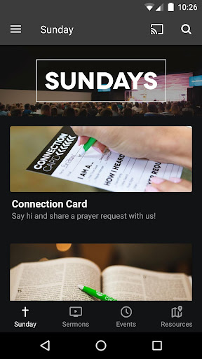Android application Trinity New Life Church screenshort