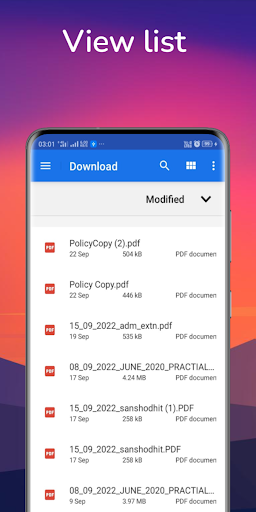 Quick PDF Reader Screen 3