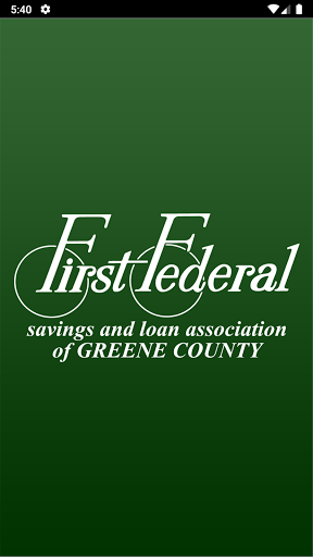 Android application First Federal of Greene County screenshort