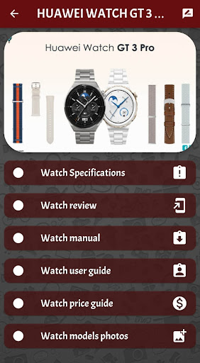 HUAWEI WATCH GT 3 Pro Guide