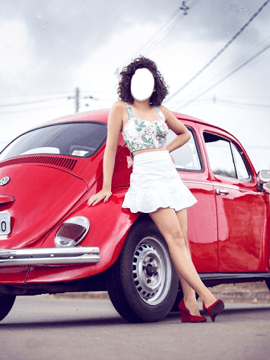 Car Selfie Photo Frame Screen 2