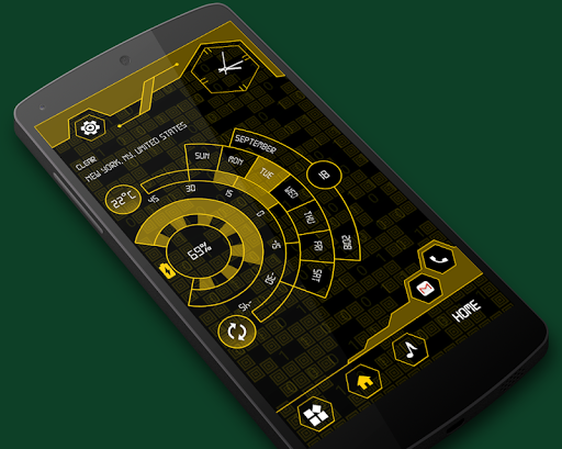 Android application High Style Launcher 3 screenshort