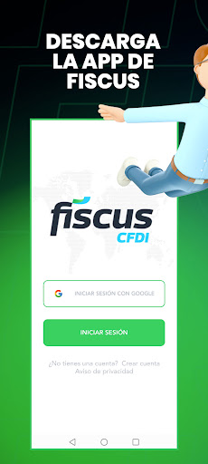 Android application Fiscus CFDI screenshort