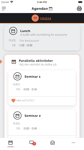 Agendan Screen 3
