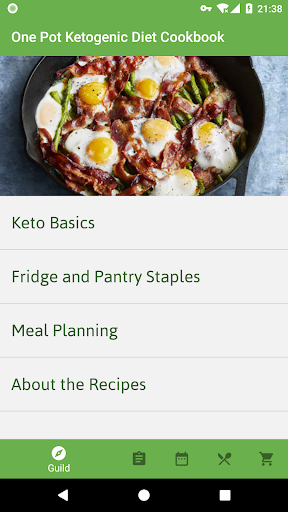 One-Pot Ketogenic Diet Cookboo Screen 2
