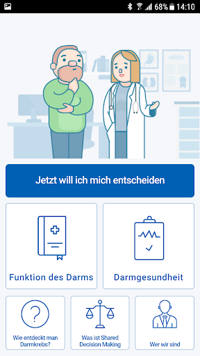 Darmkrebs CheckApp Shared Deci Screen 2