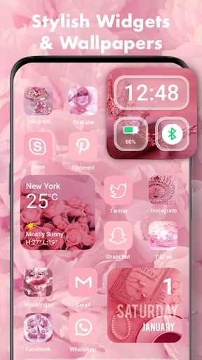 Widgets Art - Wallpaper, Theme screenshot