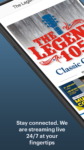 Android application The Legend 105.5 screenshort