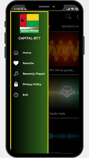 Android application Radio Capital 87.7 FM Guine screenshort