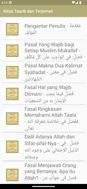 Kitab Sullam Taufiq Terjemah - 1.0 - (Android)