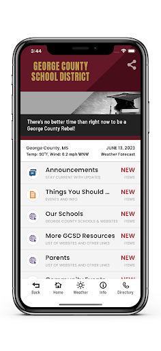 George County School District Screen 2