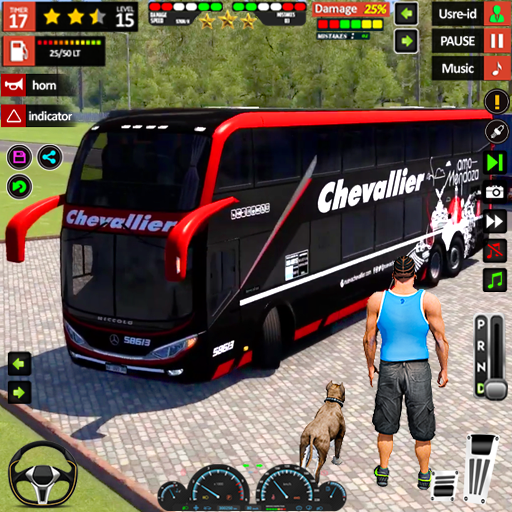 Real Bus Games - Bus Simulator Logo