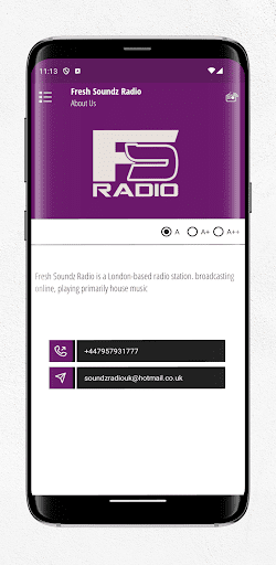 Fresh Soundz Radio Screenshot