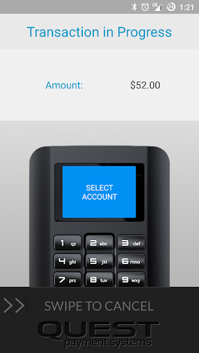 Quest mPOS with NAB Screen 3