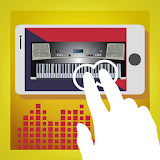 fingertip musical instruments icon