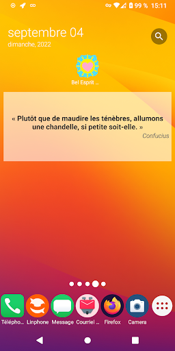 Android application Bel Esprit & Bonne Humeur screenshort