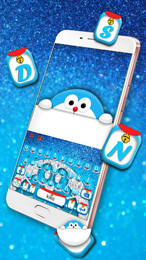 Silver Robot Cat Theme Screen 2
