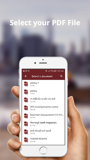 App screenshot