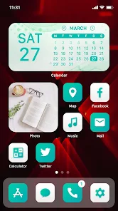 Wow Mint Theme - Icon Pack 16