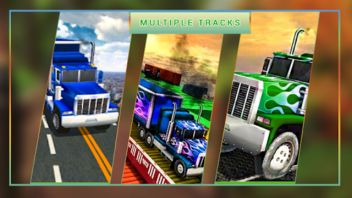 Android application Impossible Truck Stunt Sim screenshort