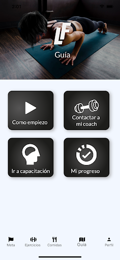 Android application Leanfit 2.0 screenshort
