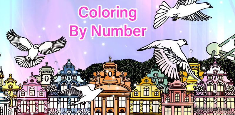 Color By Number & Paint By Number - Coloring Book