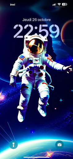 Android application Stellar Space Wallpapers screenshort