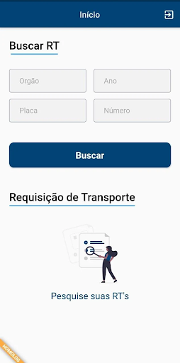 Android application e-Move (Homologação) screenshort