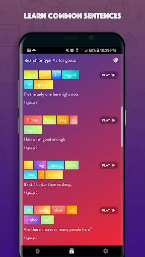 Hungarian Sentence Practice